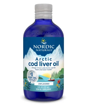 Arctic Cod Liver Oil, unflavored, 8 fl oz