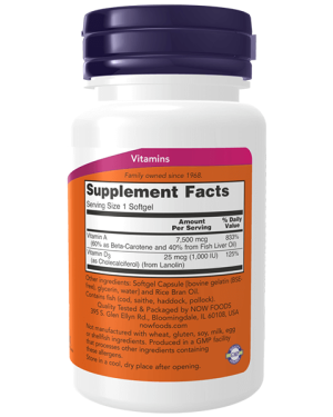Ultra A & D-3 25,000/1,000 100Softgels