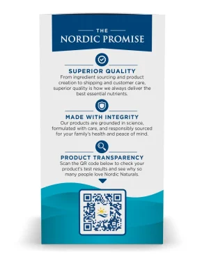 Nordic Naturals, Omega-3, Lemon, 60 Soft Gels