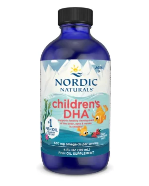 Nordic Naturals,Children’s DHA Strawberry,4 fl oz