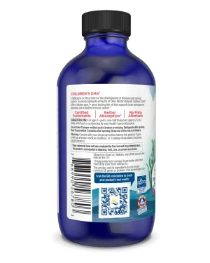 Nordic Naturals,Children’s DHA Strawberry,4 fl oz