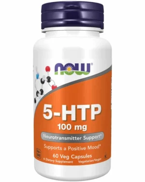 Now 5-HTP -100 mg – 60 Veg Caps
