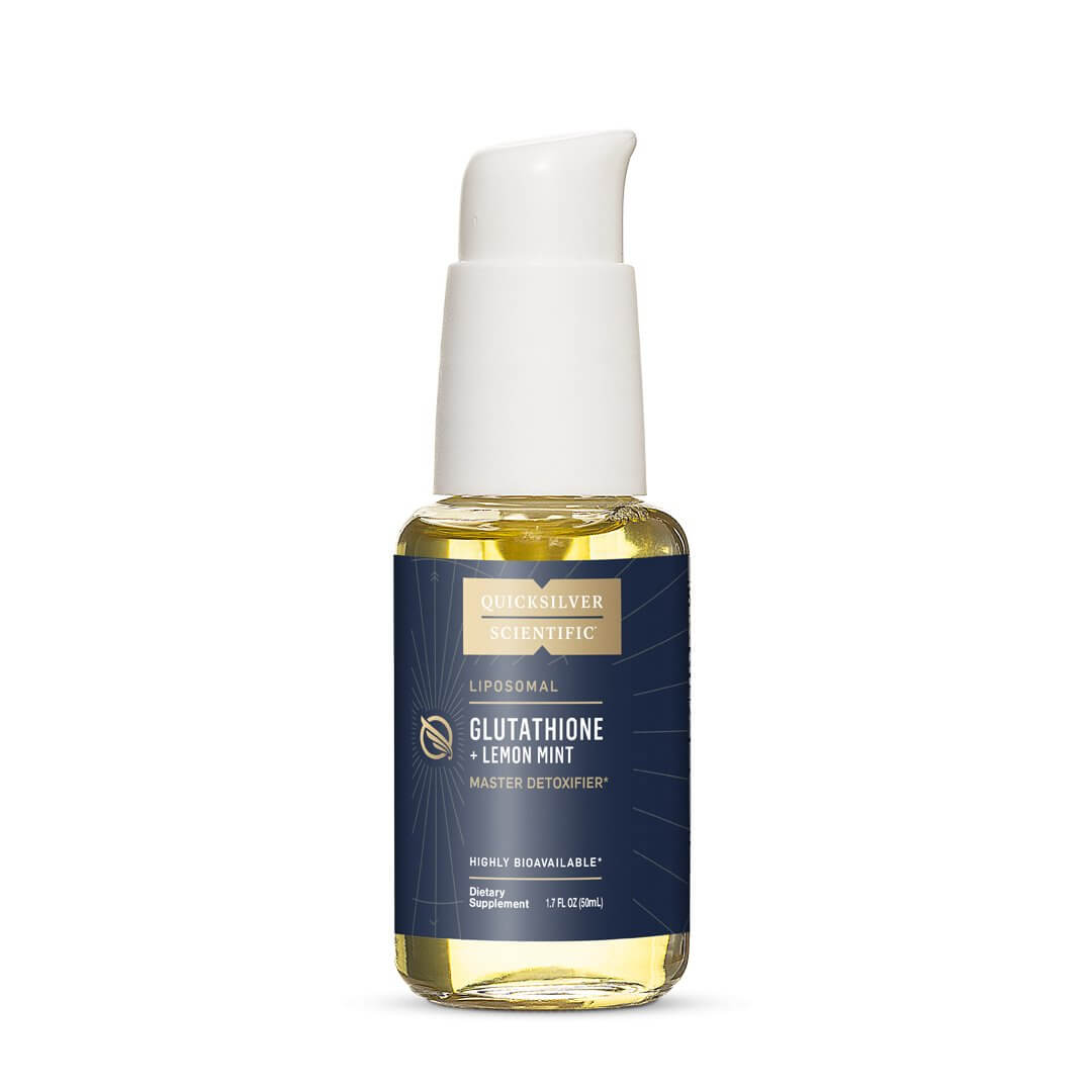 Quick Silver Liposomal Glutathione Spray (Lemon Mint) 1.7FL OZ